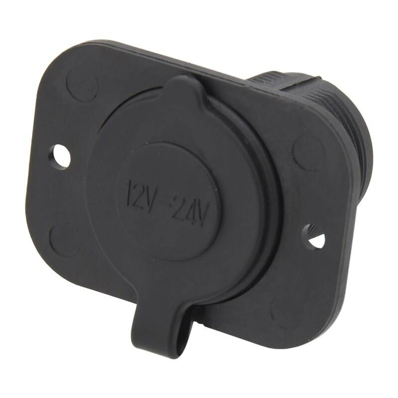 Zásuvka Compass 07393 12/24V s krytem
