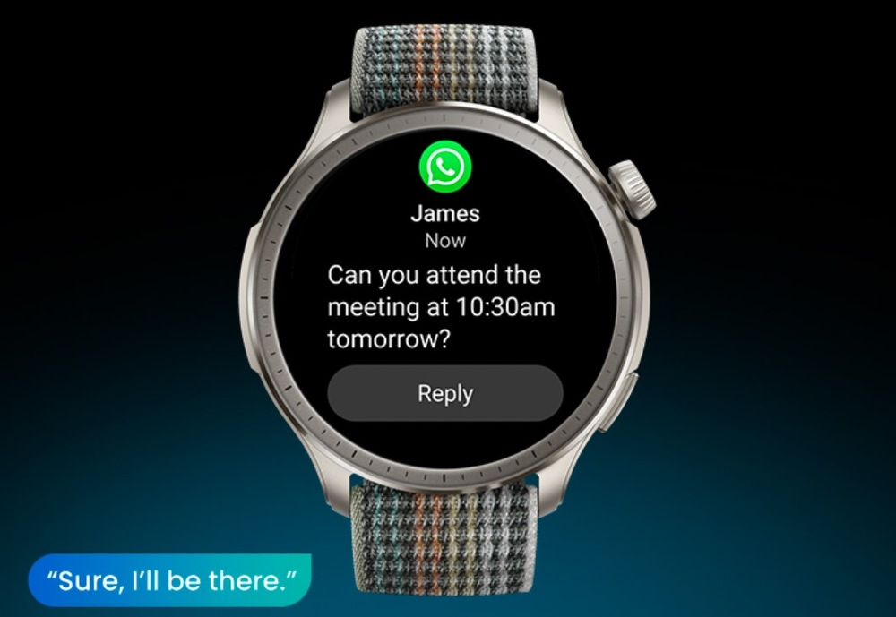 Chytré hodinky Amazfit Active černé
