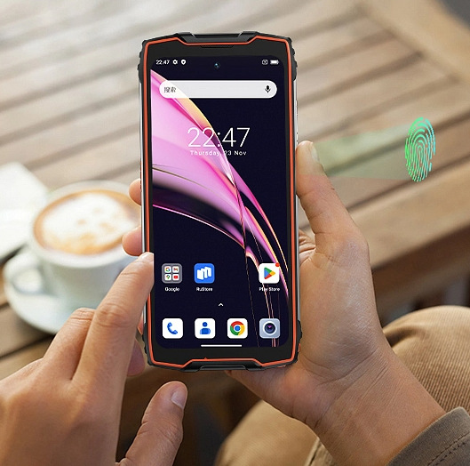 Mobilní telefon Aligator Blackview BV9300 Pro 12 GB / 256 GB černý/oranžový