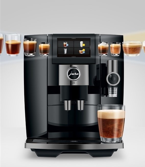 Automatický kávovar Jura J10 Piano Black černý