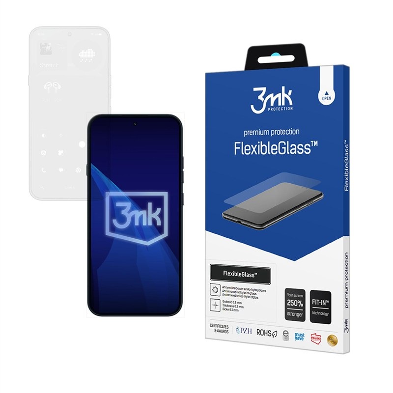 Ochranné sklo 3mk na Nothing Phone (4a) Pro, průhledná barva