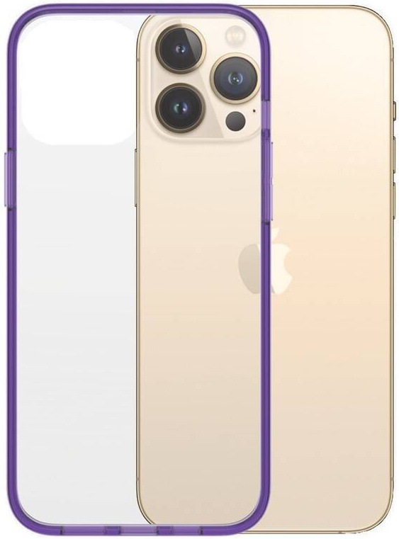 Kryt na mobil PanzerGlass ClearCaseColor na Apple iPhone 13 Pro Max fialový/průhledný