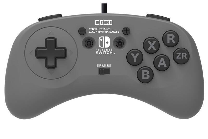 Gamepad HORI Fighting Commander pro Nintendo Switch šedý HORI Fighting Commander Nintendo Switch