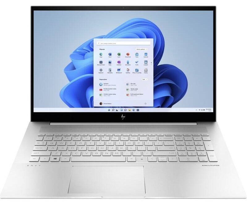 Notebook HP ENVY 17-cr0005nc stříbrný