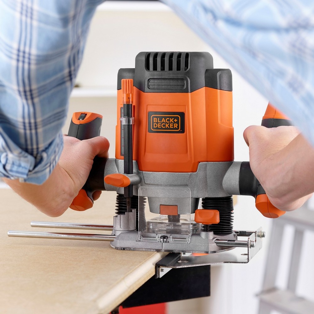 Frézka horní Black-Decker KW1200E-QS Frézka horní Black-Decker KW1200E-QS