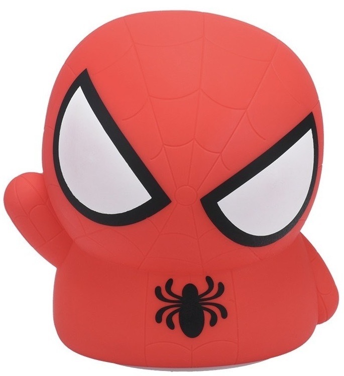 Dekorativní LED Paladone Spiderman, SquisyGlo červené