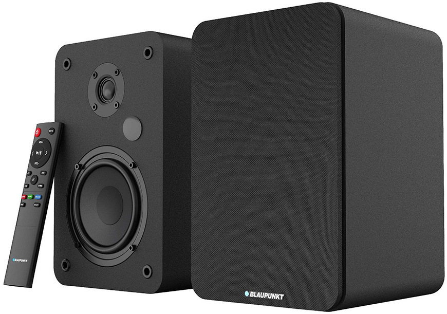 Reproduktory Blaupunkt BS50 (2 ks) černé Repro Blaupunkt BS50BK, aktivní, 2ks, černé