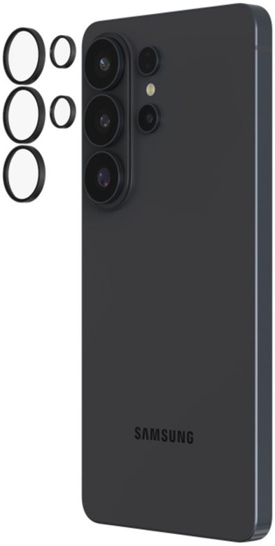 Ochranné sklo čočky fotoaparátu ZAGG CameraRings na Samsung Galaxy S26 Ultra, černá
