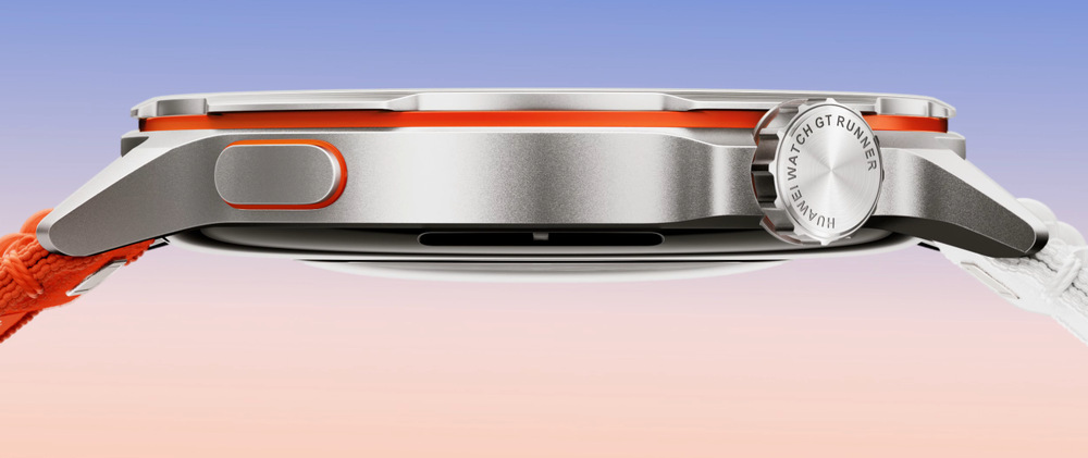 Huawei Watch GT Runner 2 jsou elegantní a lehké díky tělu z titanu