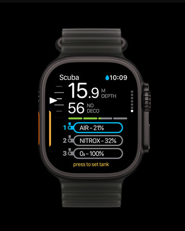 Apple Watch Ultra 4 ocení i zkušení potápěči