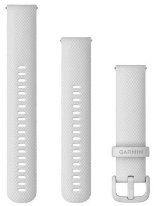 Řemínek Garmin Quick Release (20 mm), silikonový bílý Garmin 20 bílá