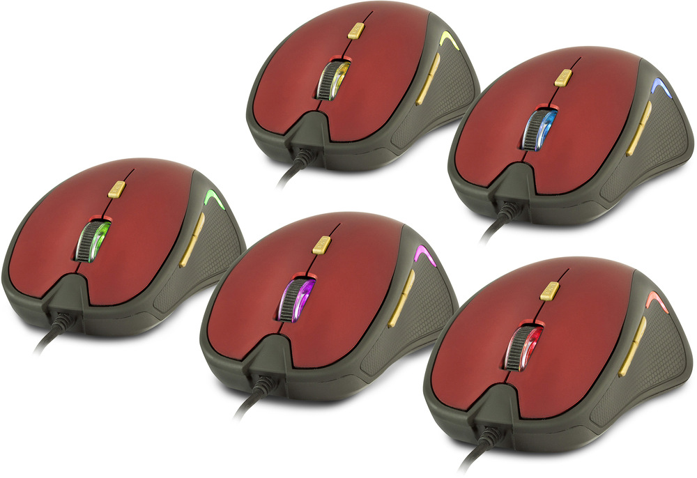 Myš YENKEE YMS 1010RD USB Dakar červená YENKEE YMS 1010RD USB Dakar