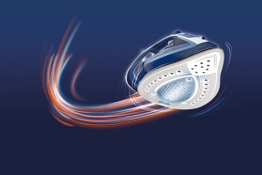 Žehlička Tefal EasyGliss Plus Auto-off FV5735E0 modrá Žehlička Tefal EasyGliss Plus Auto-off FV5735E0 modrá