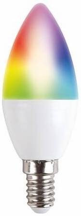 Chytrá žárovka Solight LED SMART WIFI svíčka, 5W, E14, RGB