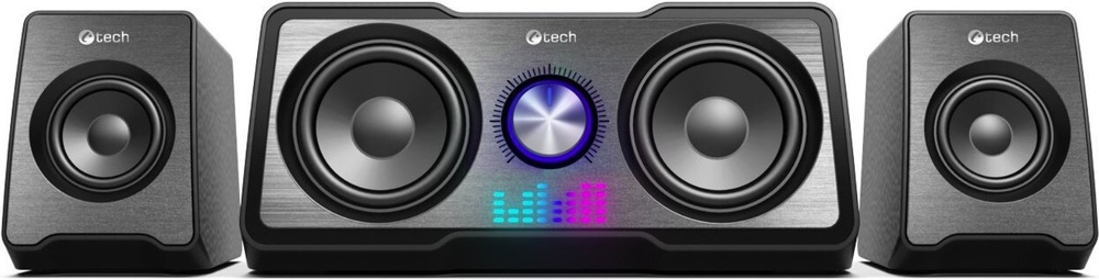 Reproduktory C-Tech SPK-16, 2.2, RGB černé C-Tech SPK-16