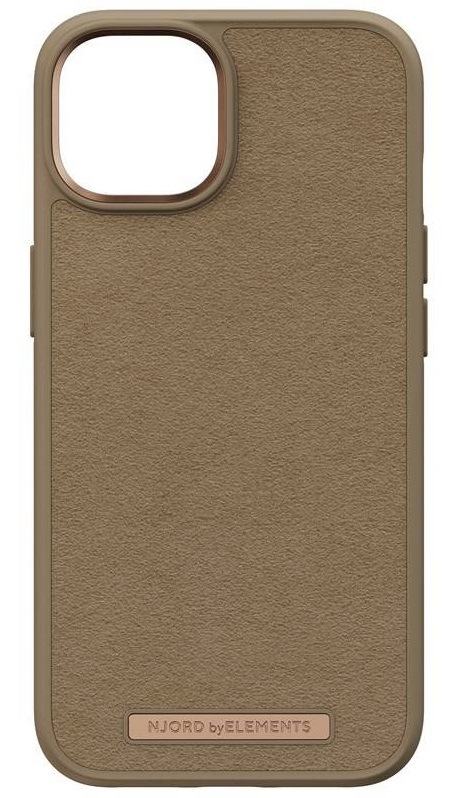 Kryt na mobil Njord Comfort+ na Apple iPhone 14 Plus béžový