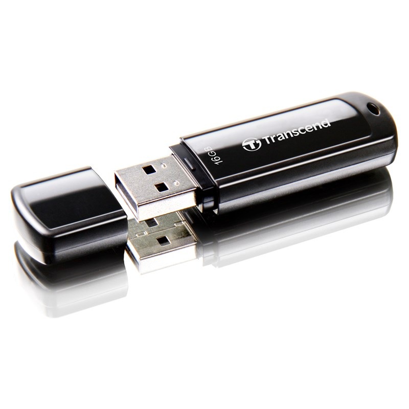 USB Flash Transcend JetFlash 700 16 GB USB 3.1 černý