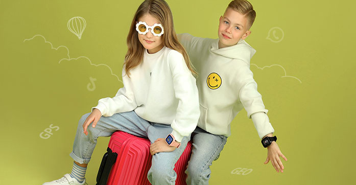 Chytré hodinky Garett Kids Essa GO 4G růžové
