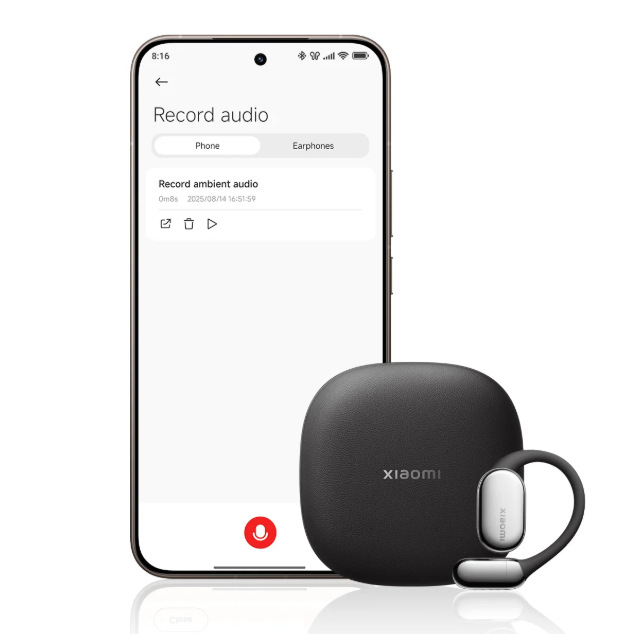 Sluchátka Xiaomi OpenWear Stereo Pro šedá Sluchátka Xiaomi OpenWear Stereo Pro šedá