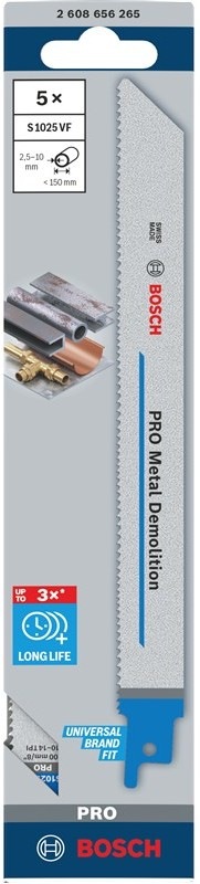 Sada pilových plátků Bosch PRO 2.608.656.265 v počtu 5 ks v balení