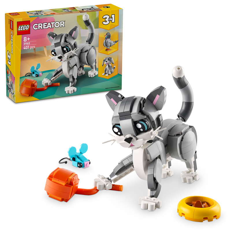 Stavebnice LEGO® Creator 3 v 1 31163 Hravá kočka