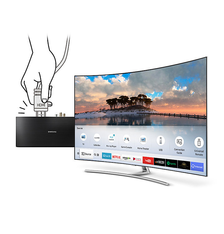 Televize Samsung QE75Q8 stříbrná