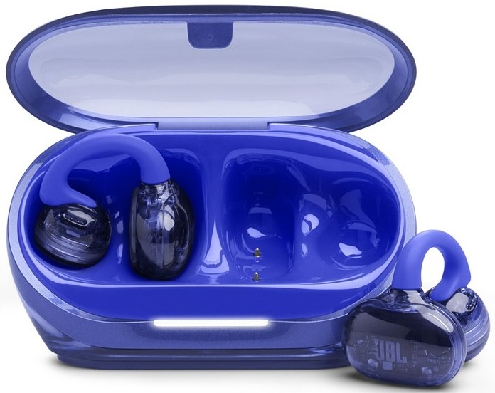 Sluchátka JBL Soundgear Clips modrá
