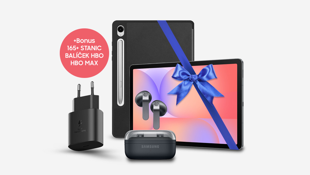 Dotykový tablet Samsung Galaxy Tab S10 Lite 6 GB / 128 GB Balíček šedý Součástí setu Samsung Galaxy Tab S10 Lite 8 GB / 128 GB Bundle jako dárek i dotykové pero S Pen, obal, nabíječka a bezdrátová sluchátka Galaxy Buds 4