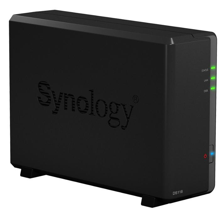 Datové úložiště (NAS) Synology DS118 černé