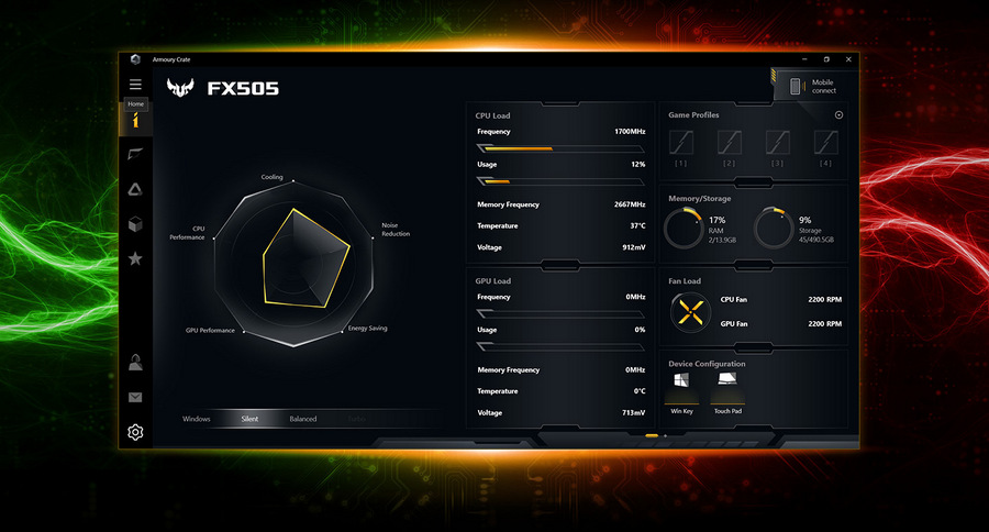 Notebook Asus TUF Gaming FX505DT-BQ051T černý