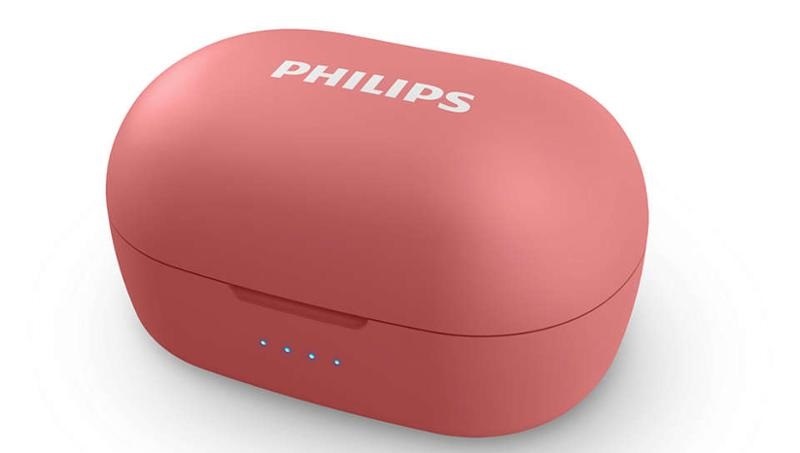 Sluchátka Philips TAT2205RD červená