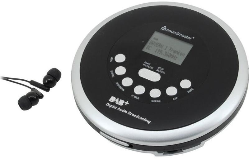 Discman Soundmaster CD9290SW černý/stříbrný