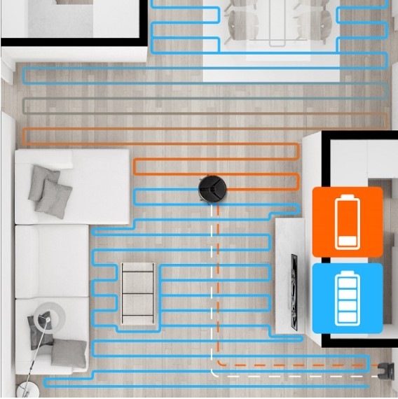 Robotický vysavač Concept Perfect Clean VR3120 bílý