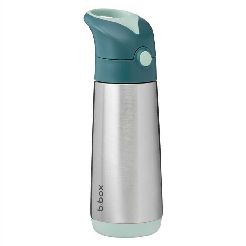 Termoska na pití s brčkem b.box 500 ml emerald forest