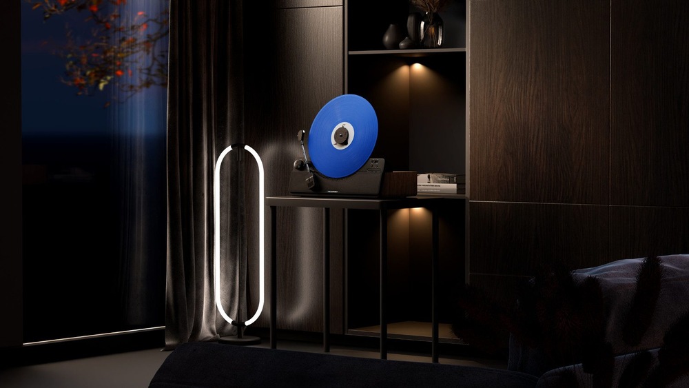 Gramofon Blaupunkt VT100BK černý Blaupunkt VT100BK se opírá o špičkovou přenosku Audio-Technica AT3600L