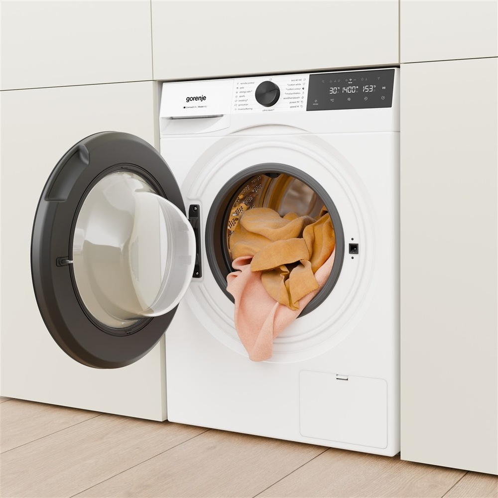 Pračka Gorenje G400 WG474A21 UltraClean bílá Pračka Gorenje WG474A21 UltraClean v interiéru
