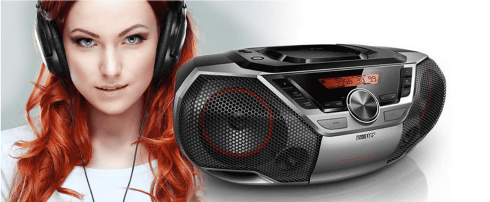 Radiopřijímač s CD Philips AZ700T
