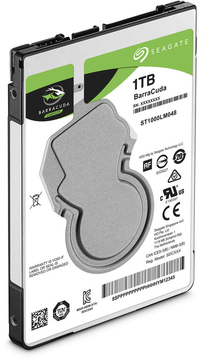 Pevný disk 2,5" Seagate Barracuda 1TB