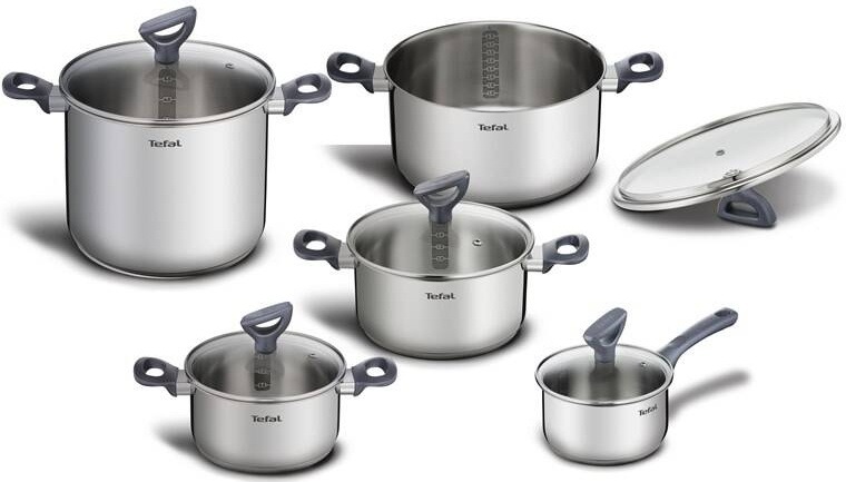 Sada nádobí Tefal G712SA55 Daily Cook, 10 kusů