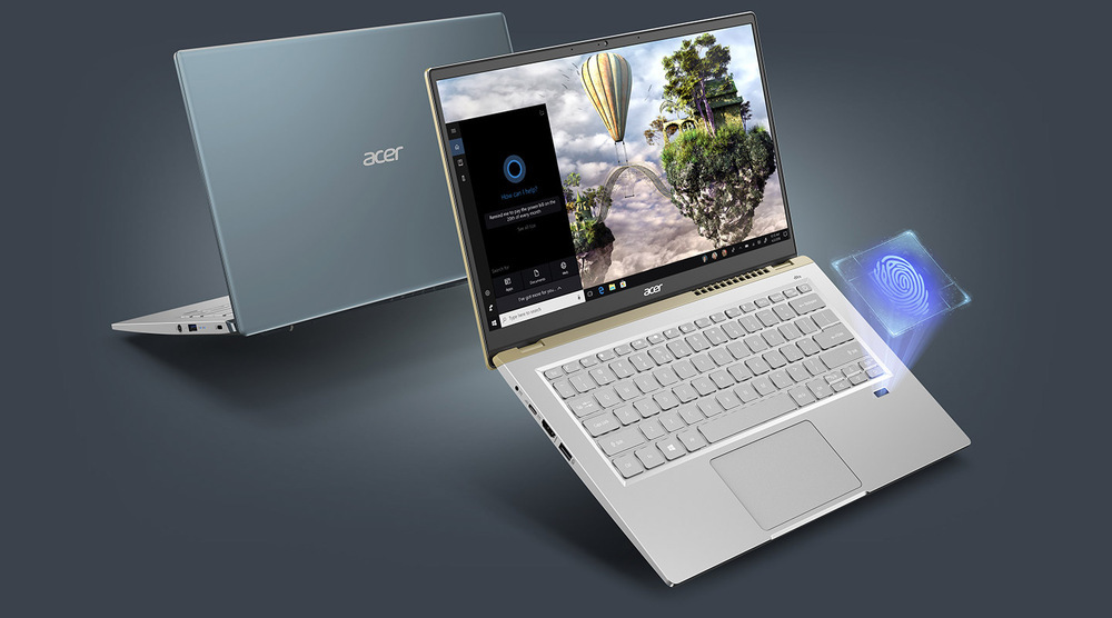Notebook Acer Swift X (SFX14-42G-R7B5) stříbrný