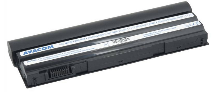 Baterie Avacom Dell Latitude E5420, E5530, Inspiron 15R, Li-Ion 11,1V 8400mAh 93Wh Avacom Dell Latitude E5420, E5530, Inspiron 15R, Li-Ion 11,1V 8400mAh 93Wh (NODE-E20H-P28)