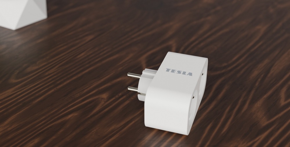 Chytrá zásuvka Tesla Dual SD300 bílá Chytrá zásuvka Tesla Dual SD300 bílá