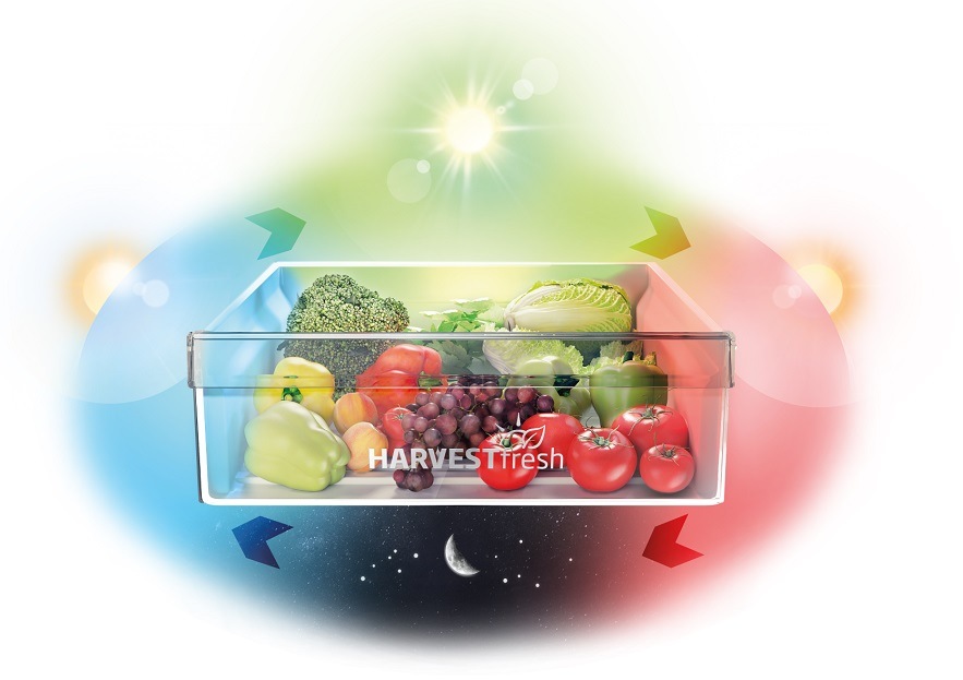 Chladnička kombinovaná Beko BCNA306E4SN, NoFrost vestavná, harvest fresh přihrádka