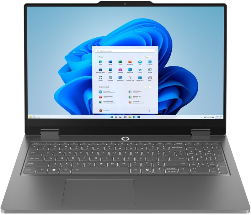 Herní laptop Lenovo LOQ Essential 15IRX11, šedá barva