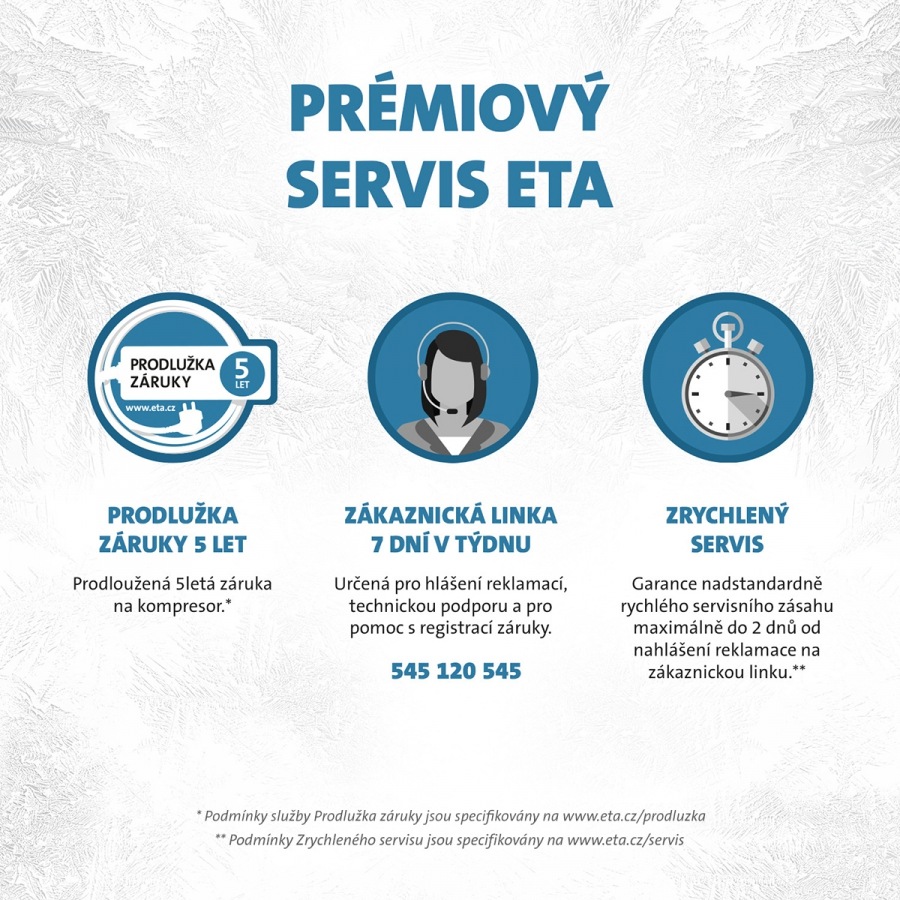 Chladnička s mrazničkou ETA 237490020 černá