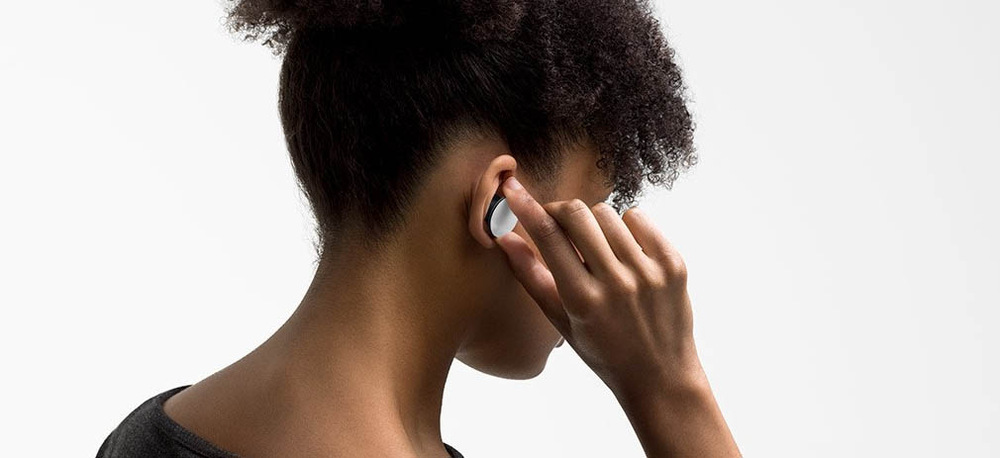 Sluchátka Microsoft Surface Earbuds bílá