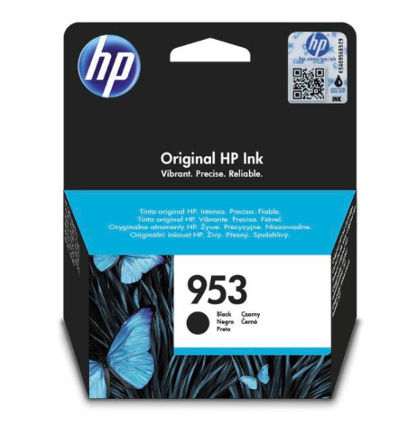 Inkoustová náplň HP 953, 1 000 stran černá