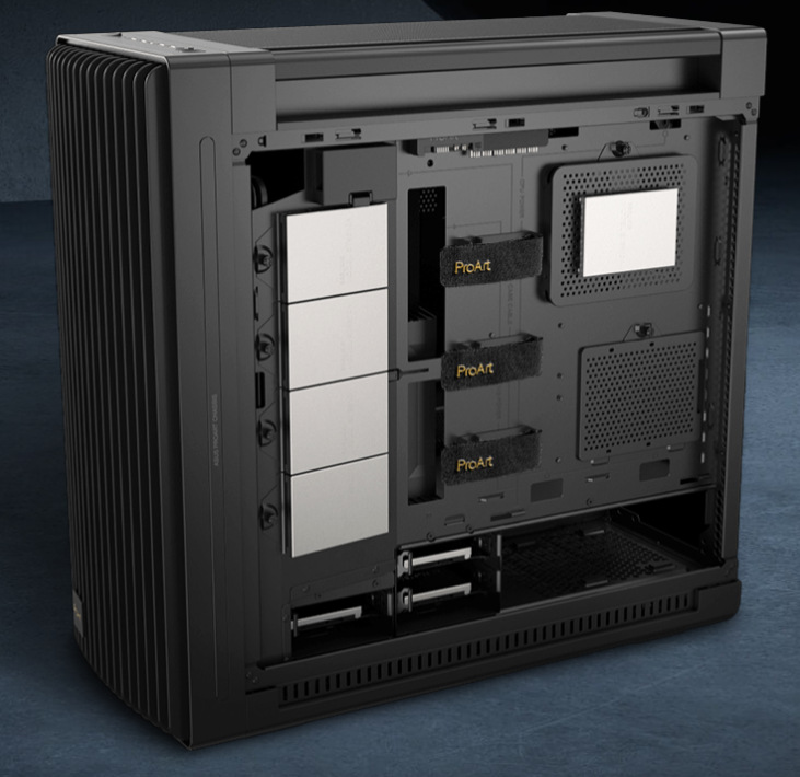 Case Asus ProArt PA602 WOOD METAL černá Case Asus ProArt PA602 WOOD METAL černá