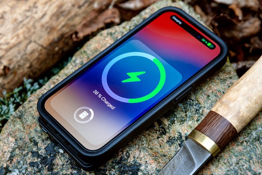 Powerbanka ERPOWER Magsafe Widget Dual, 5000mAh, USB-C černá Powerbank ER Power Magsafe Widget Dual, 5000mAh, USB-C - černá