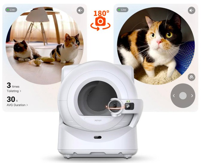 Chytrý záchod Petkit Purobot ULTRA s AI kamerou - bílý